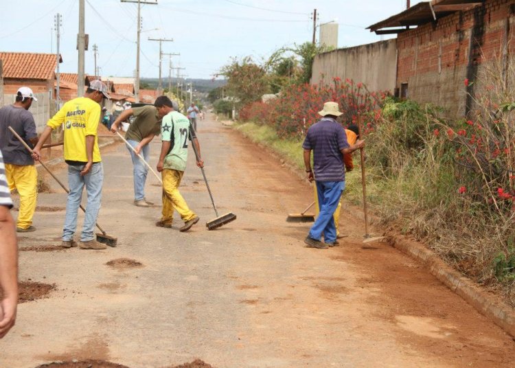 In Cio Das Obras De Recapeamento E Pavimenta O Em Ipameri Prefeitura