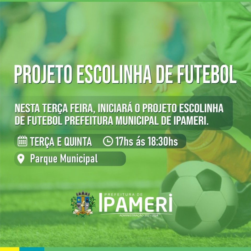 Inscrições abertas para aulas gratuitas de futebol de campo – PMBG