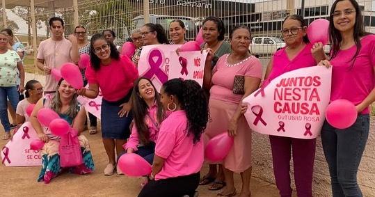 Caminhada alusiva ao Outubro Rosa será realizada nesta terça em