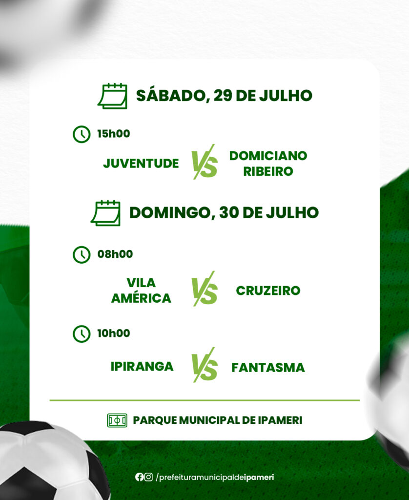 Final do Campeonato Municipal de Futebol Amador 1 Divisão