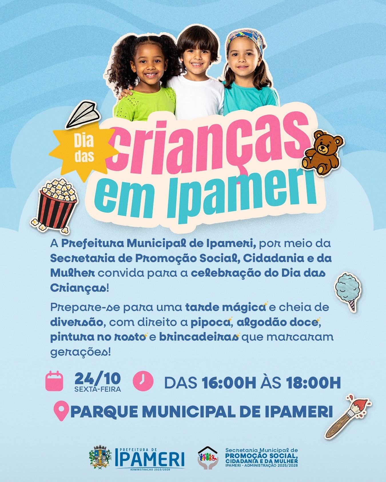 Comemoração ao Dia das Crianças em Ipameri