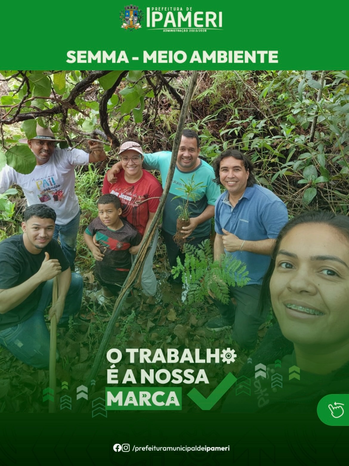 Plantio de Mudas do Cerrado